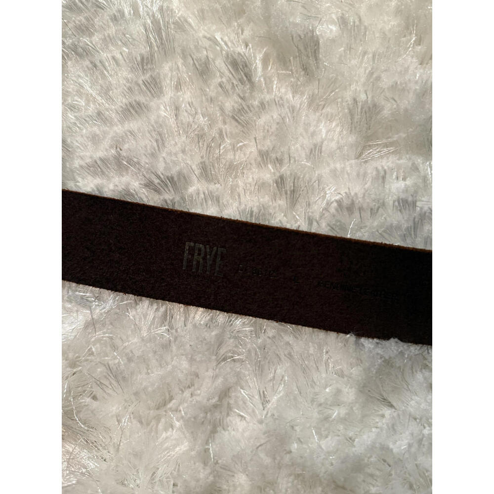 NWT! Frye Flat Leather Belt Size Large - Picture 7 of 9